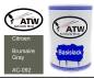 Preview: Citroen, Brumaire Gray, AC-092: 500ml Lackdose, von ATW Autoteile West.